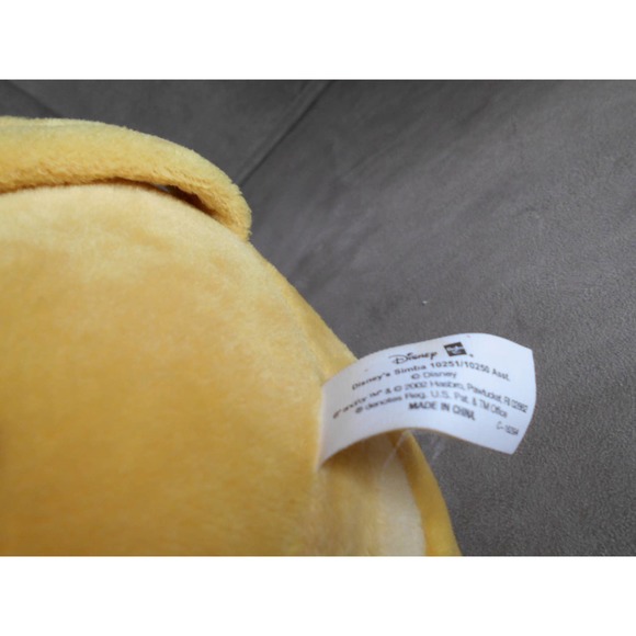 Disney Lion King SIMBA Cub Plush 2002 18" 10251/10250 Hasbro Vintage - Picture 6 of 7